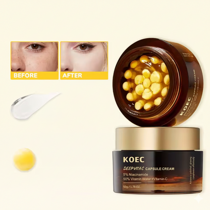 Crema viso con Capsule alla Vitamina C